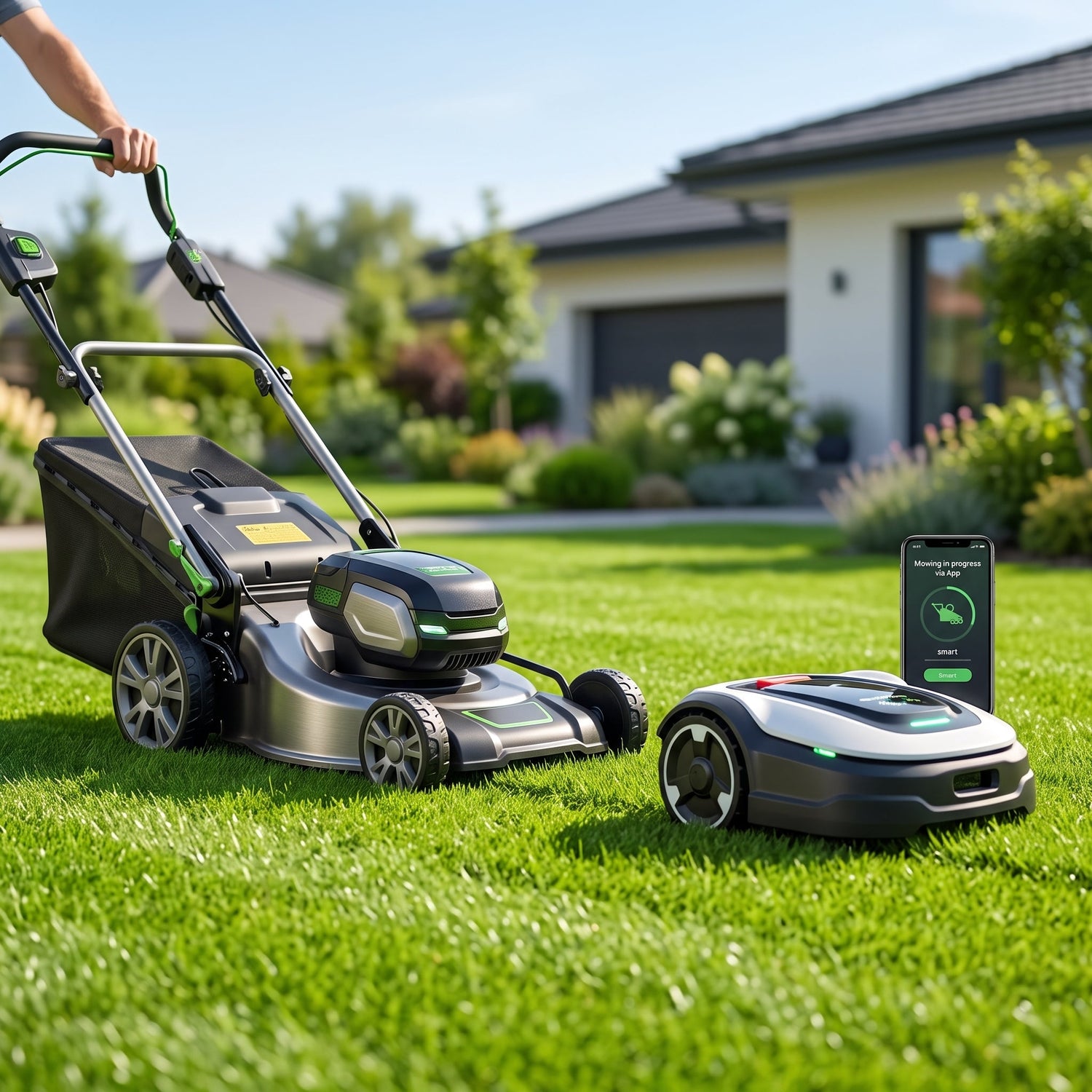 Walk-Behind & Smart Mowers