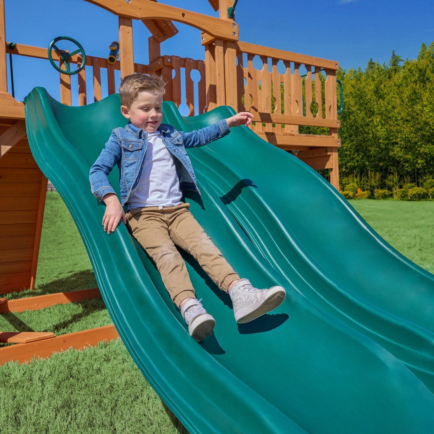Summerville Deluxe Swing Set