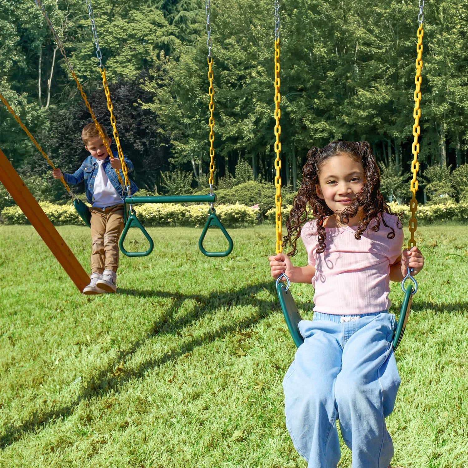 Summerville Deluxe Swing Set