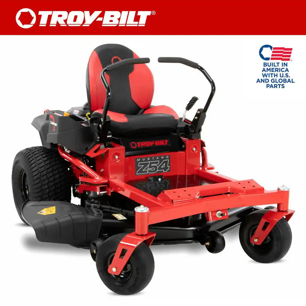 Troy-Bilt Mustang Z54 54 In. 24 HP Kohler Dual Hydrostatic Zero Turn Mower