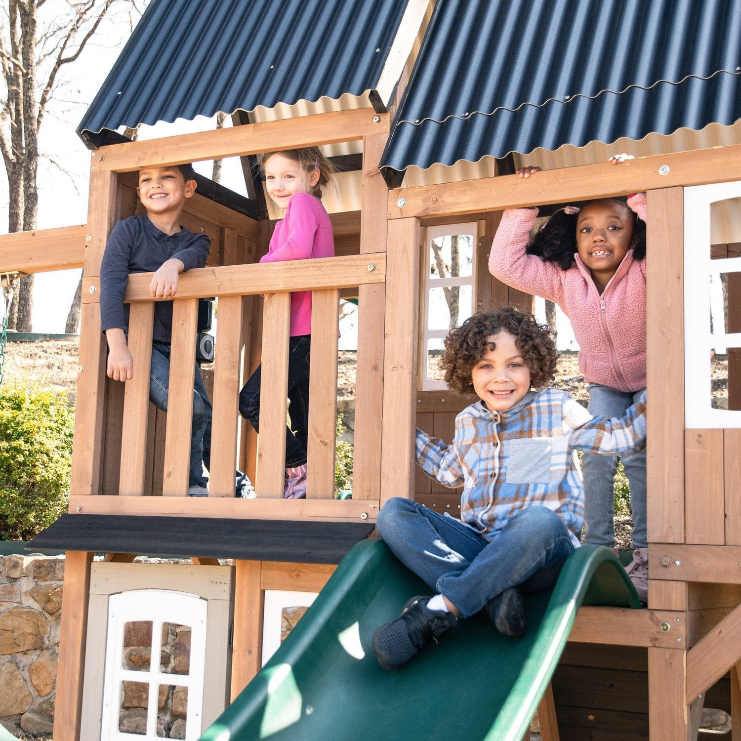 Acadia Manor Swing Set