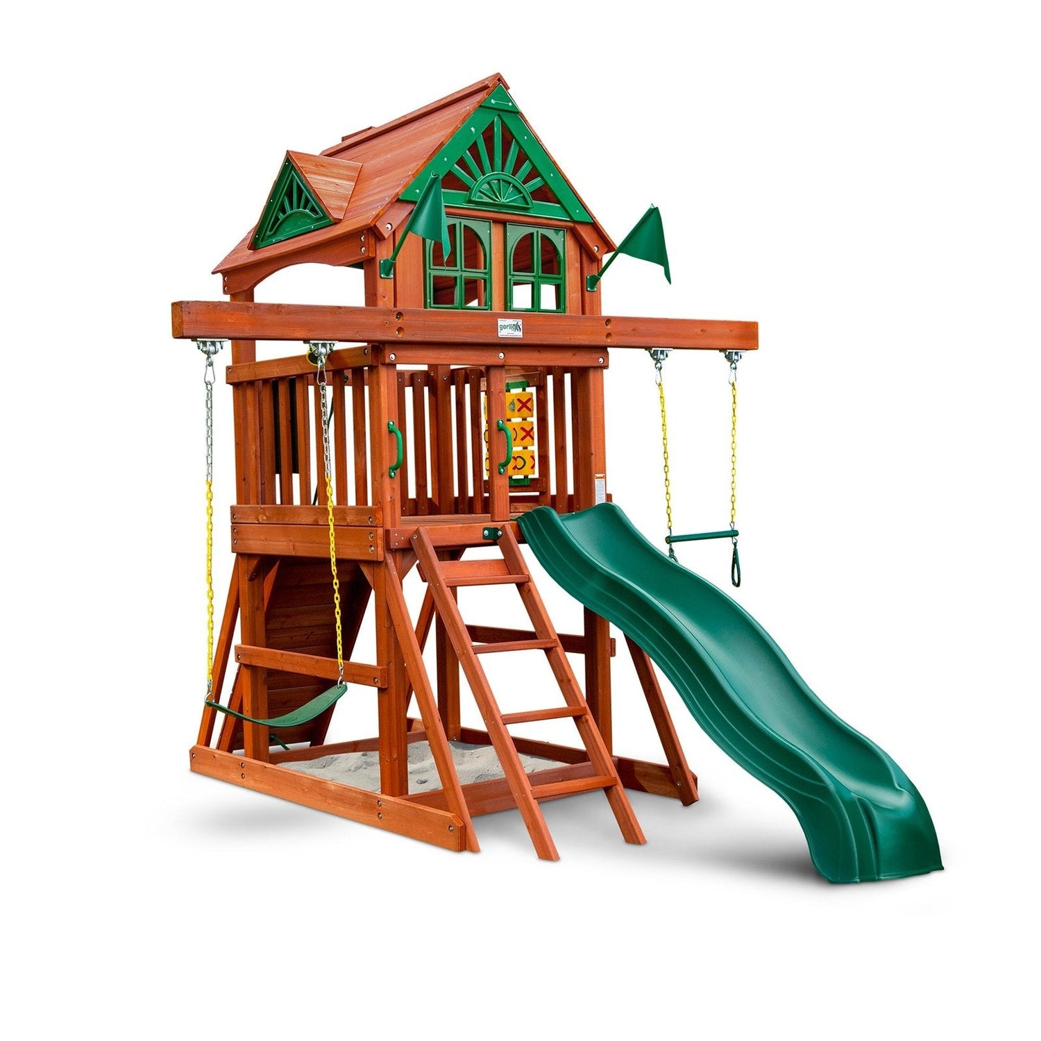 Five Star II Space Saver Swing Set for Kids