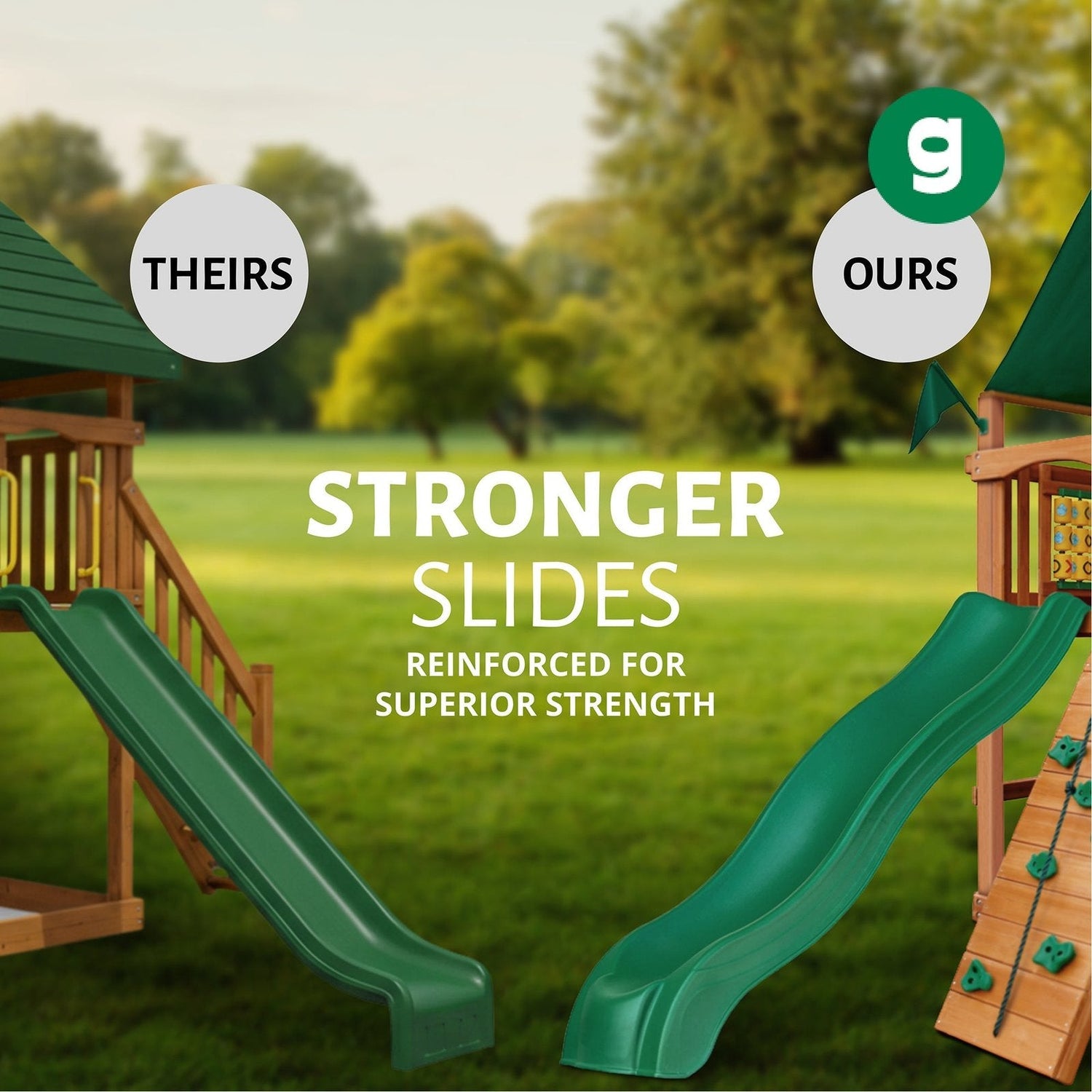 Summerville Deluxe Swing Set