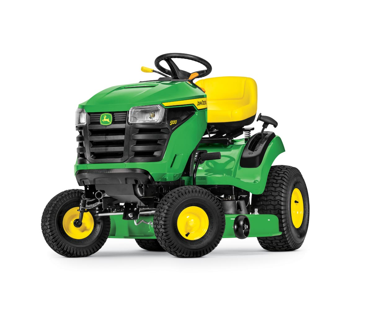 John Deere S100 42-in 17.5-HP Gas Riding Lawn Mower