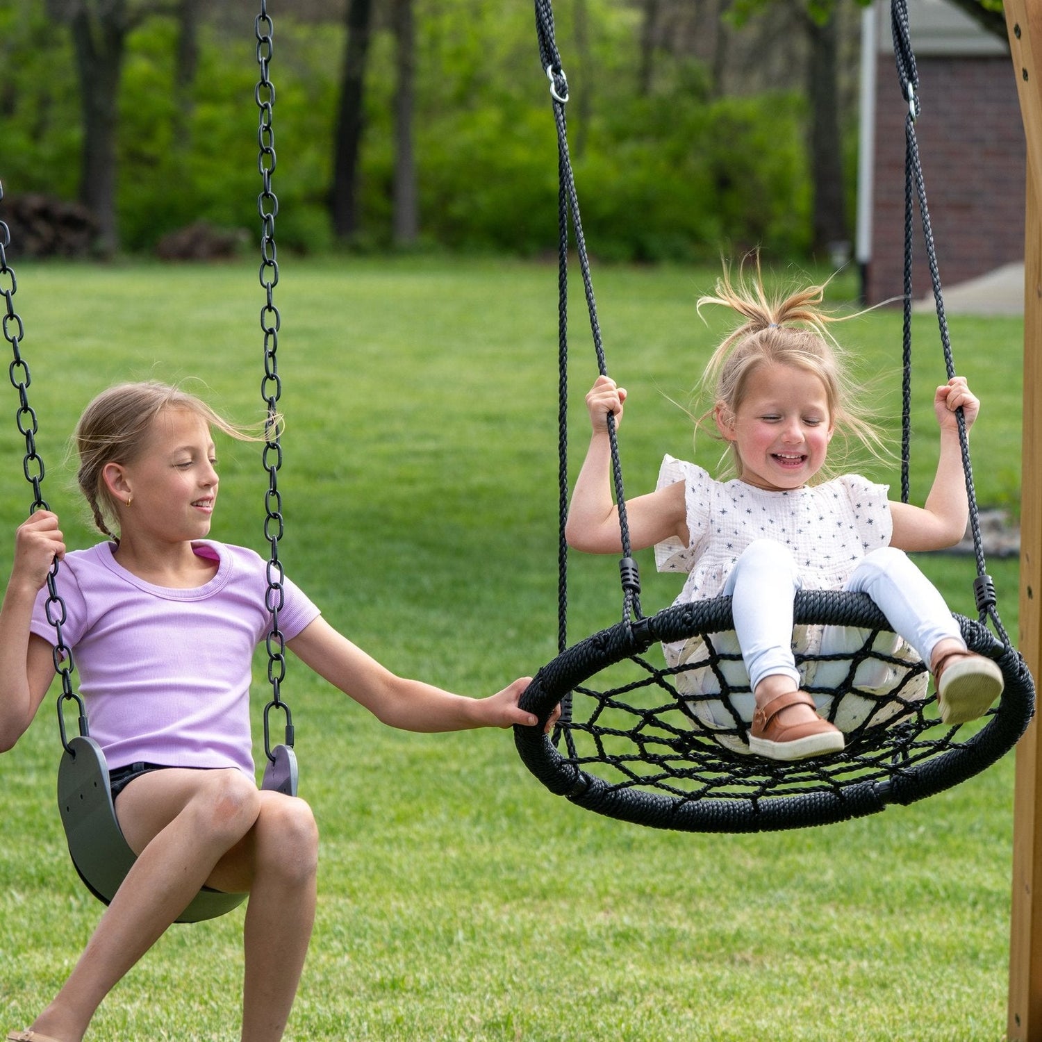 Magnolia Falls Swing Set