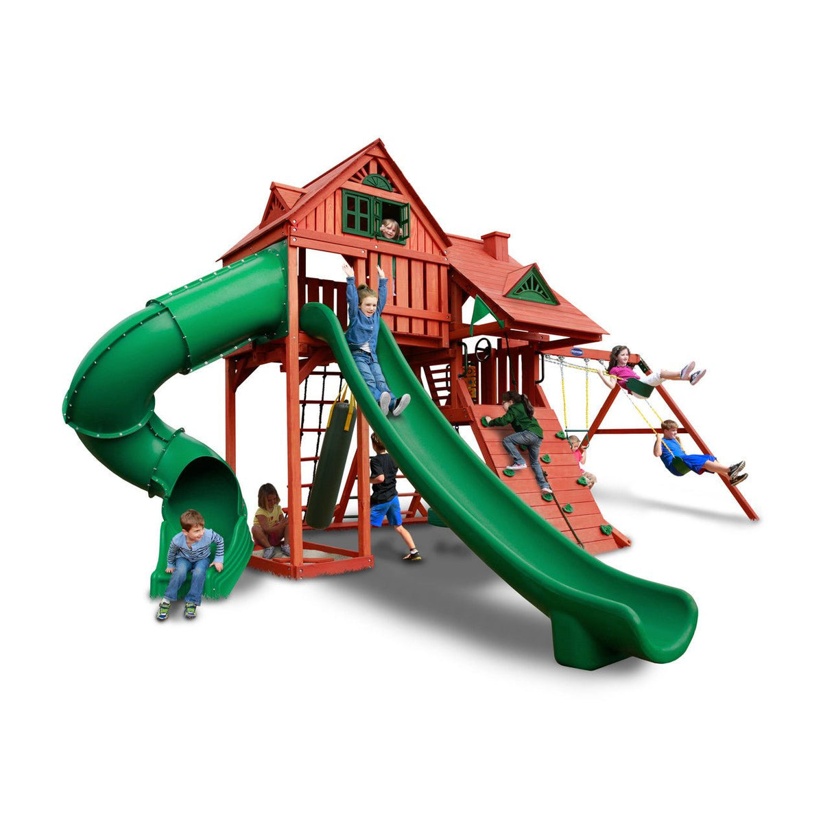 Sun Palace Deluxe Swing Set