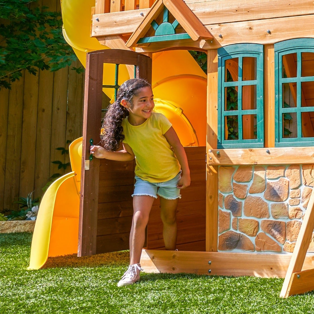Boulder Station Swing Set – Installation Available