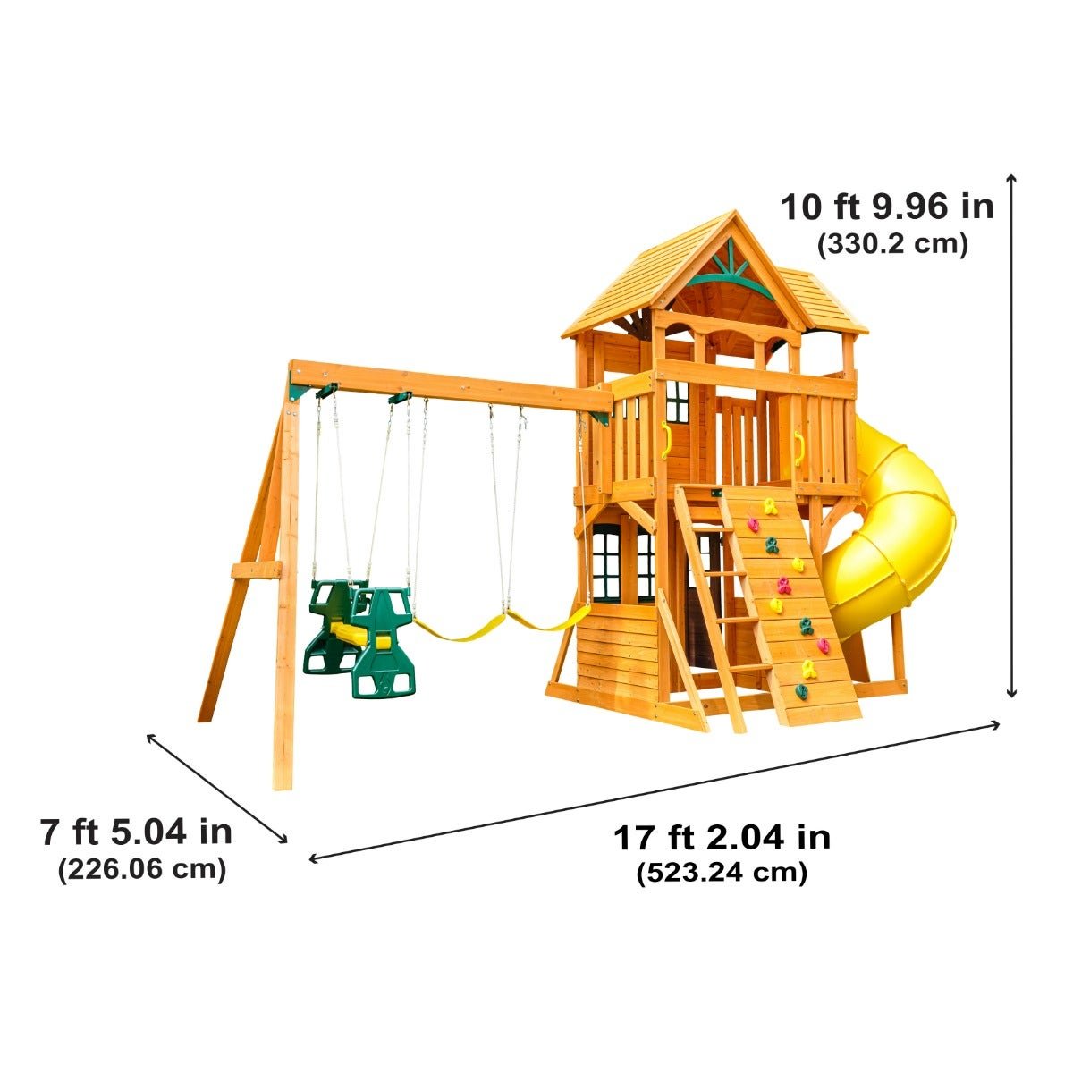 Boulder Station Swing Set – Installation Available