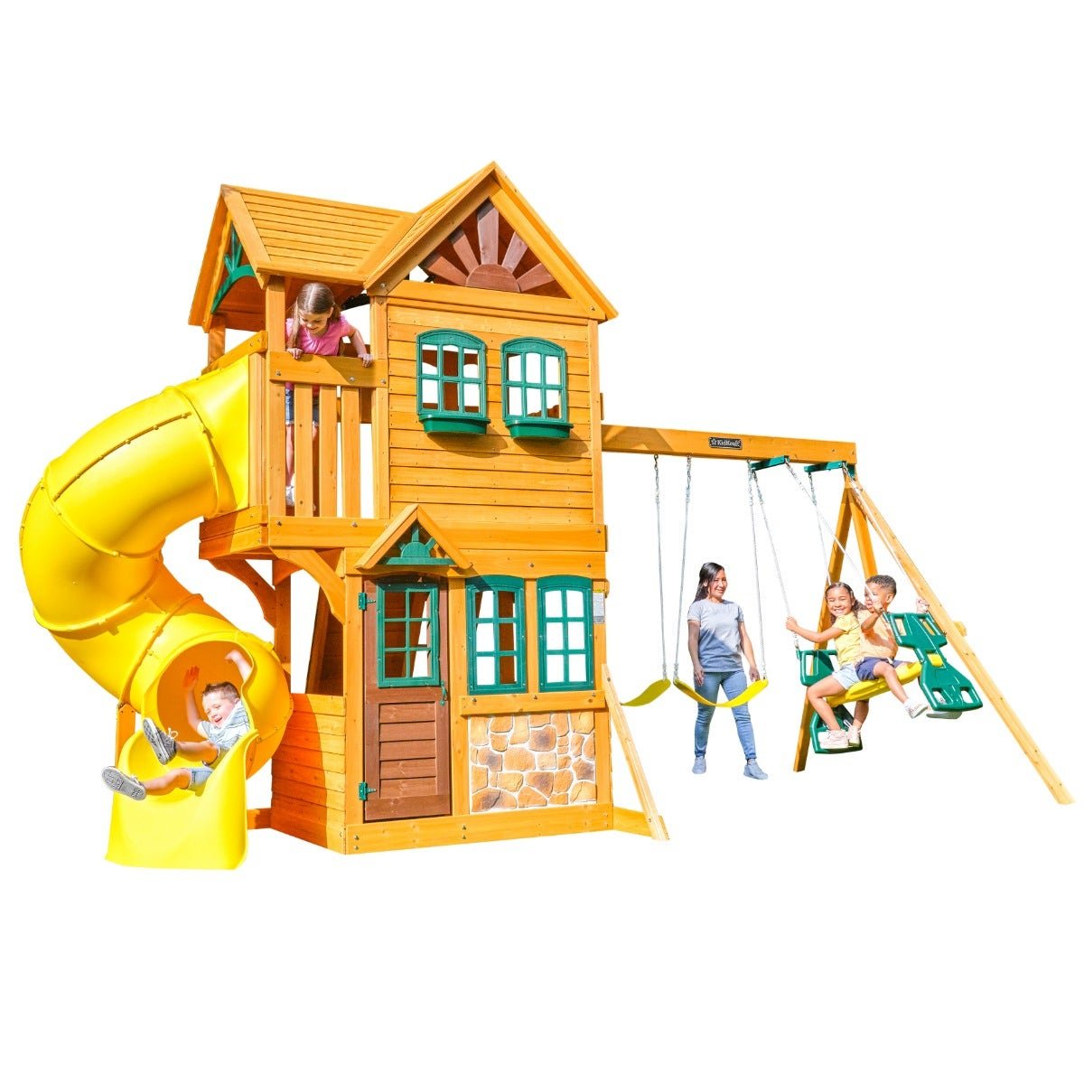 Boulder Station Swing Set – Installation Available