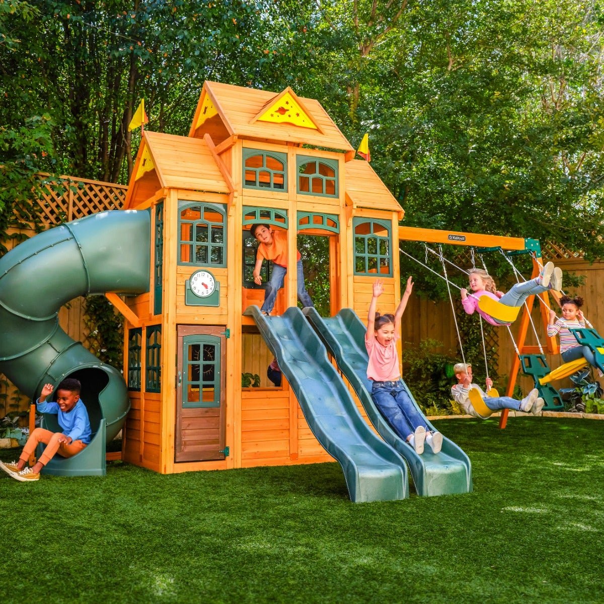 Falcon Ridge Swing Set – Installation Available
