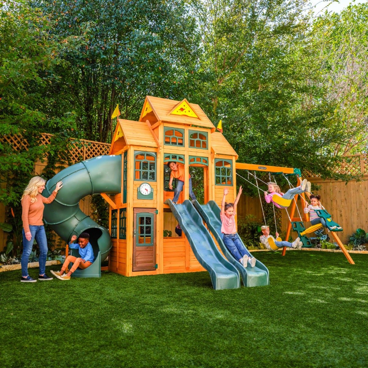 Falcon Ridge Swing Set – Installation Available