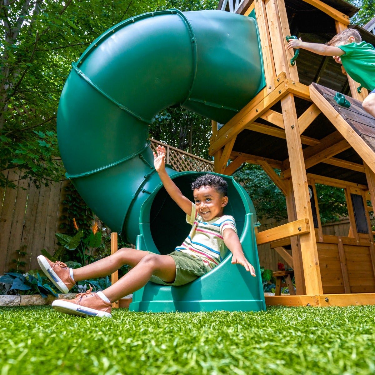Adventure Bend Swing Set – Installation Available