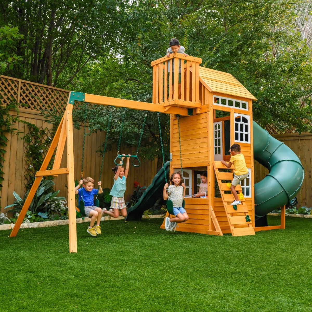 Ridgemoor Perch Swing Set – Installation Available
