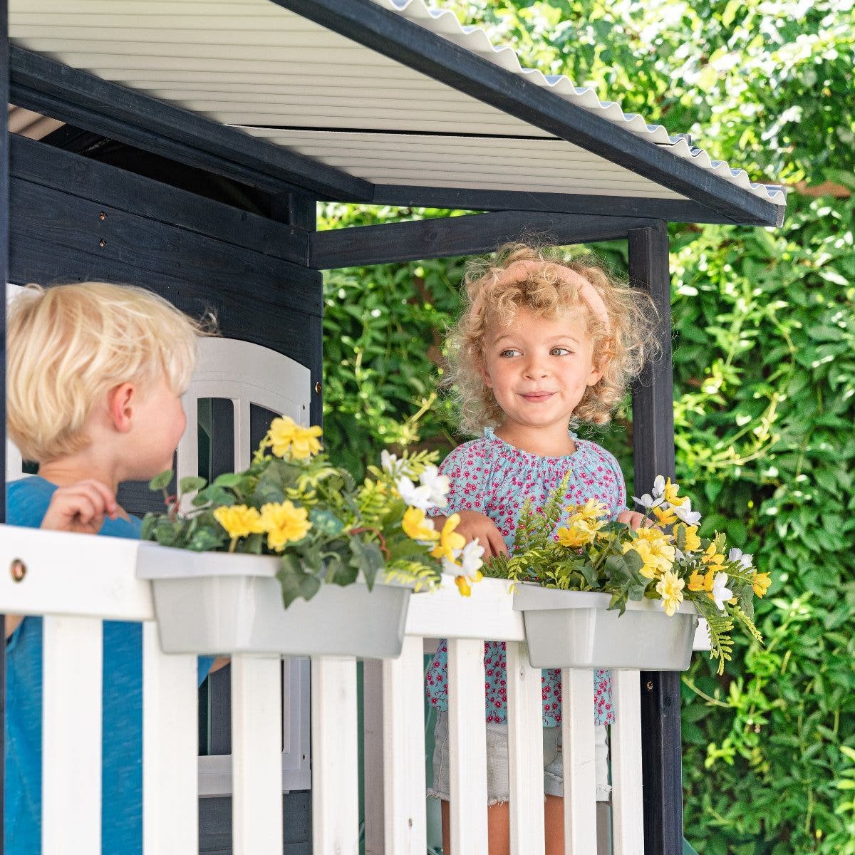 Cozy Escape Playhouse – Navy – Installation Available