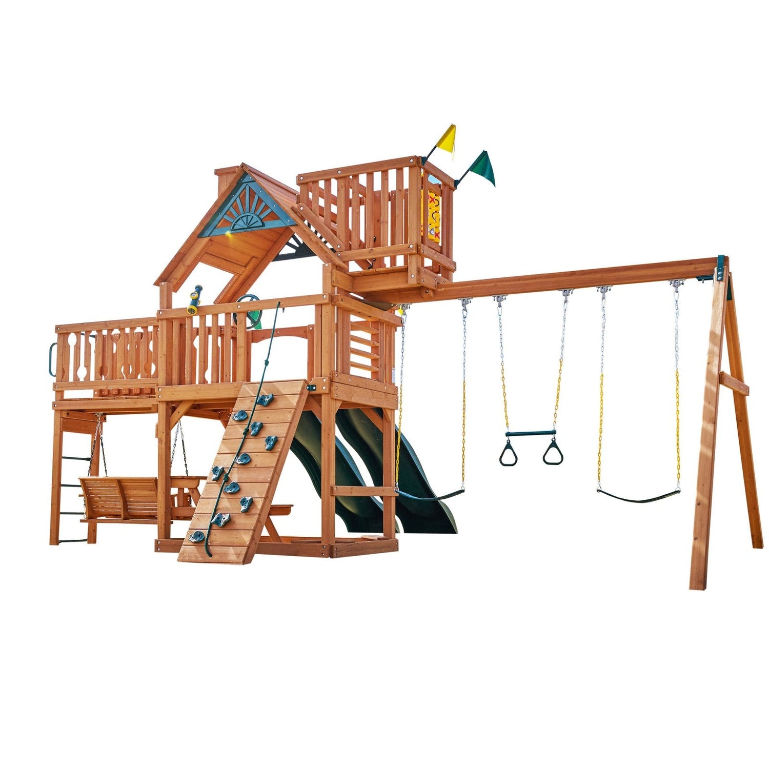 Summerville Deluxe Swing Set