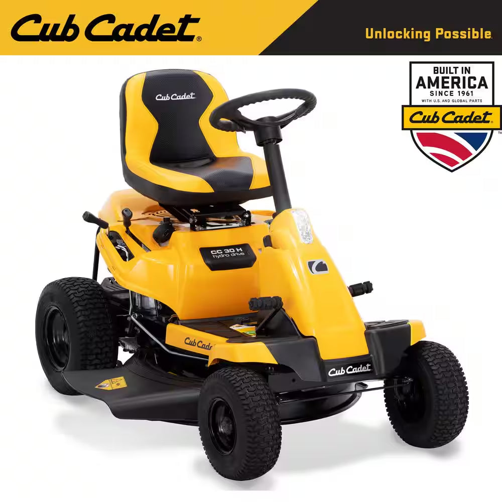 Cub Cadet CC30H 30 In. 10.5 HP Hydrostatic Rear Engine Riding Mower