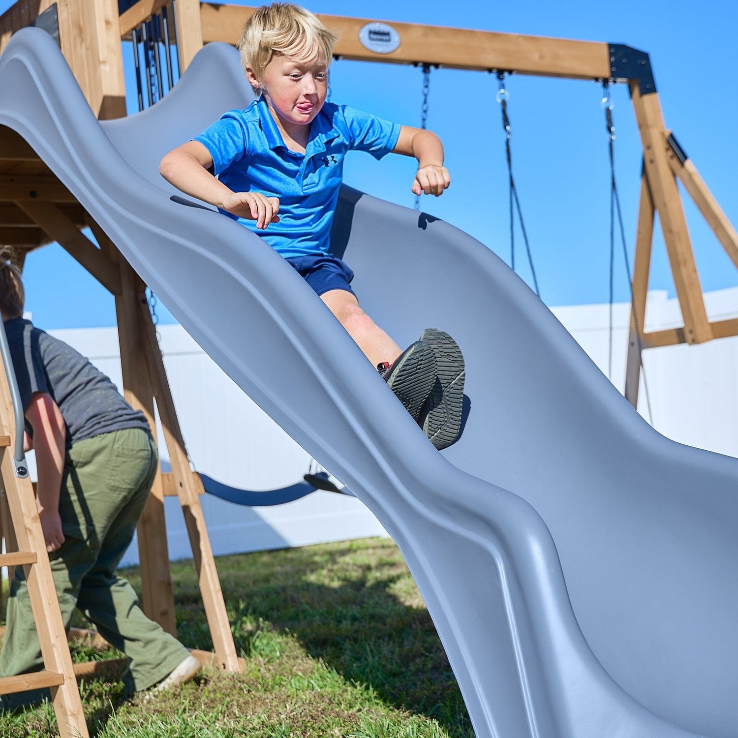 Dover Bay Swing Set with Monkey Bars