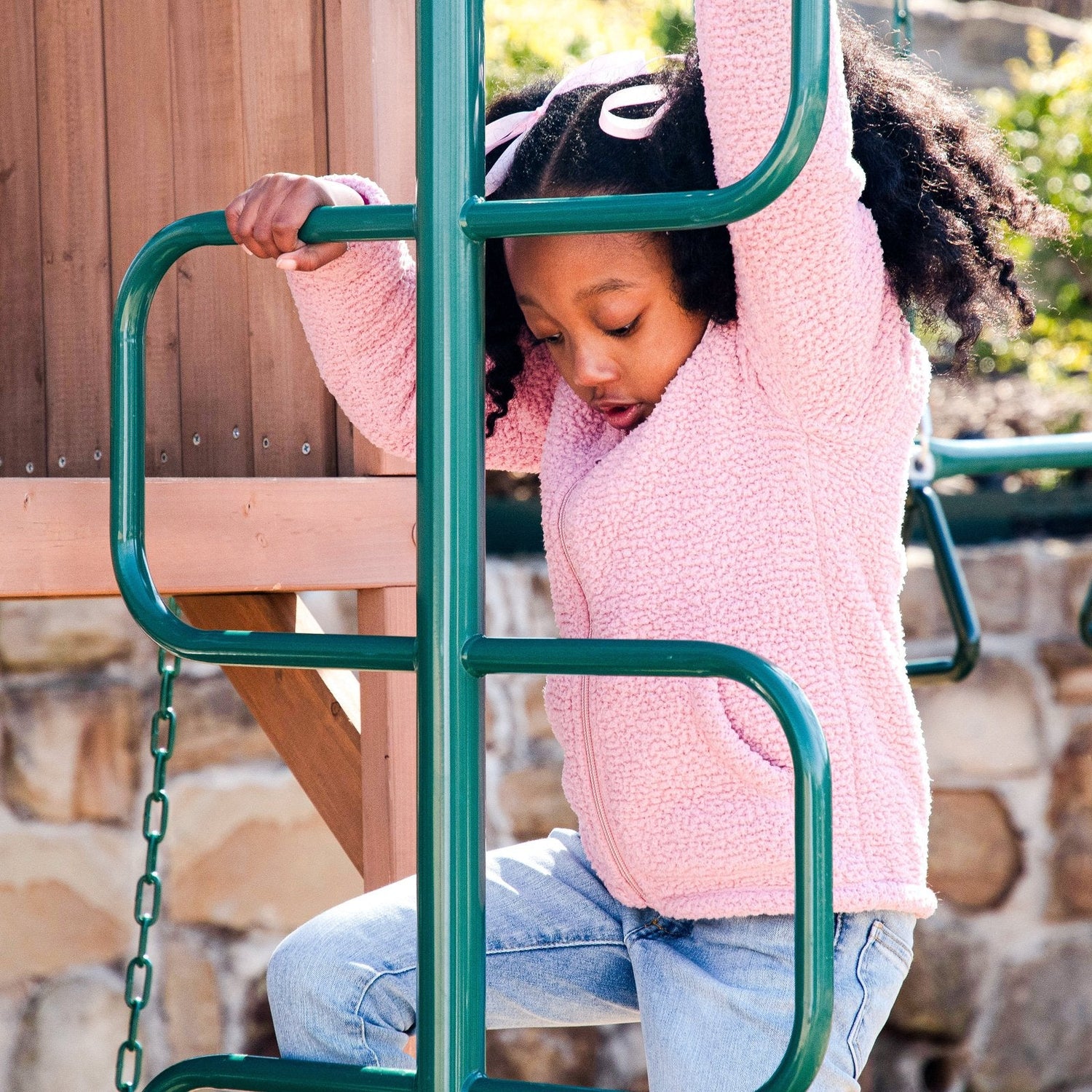Acadia Manor Swing Set
