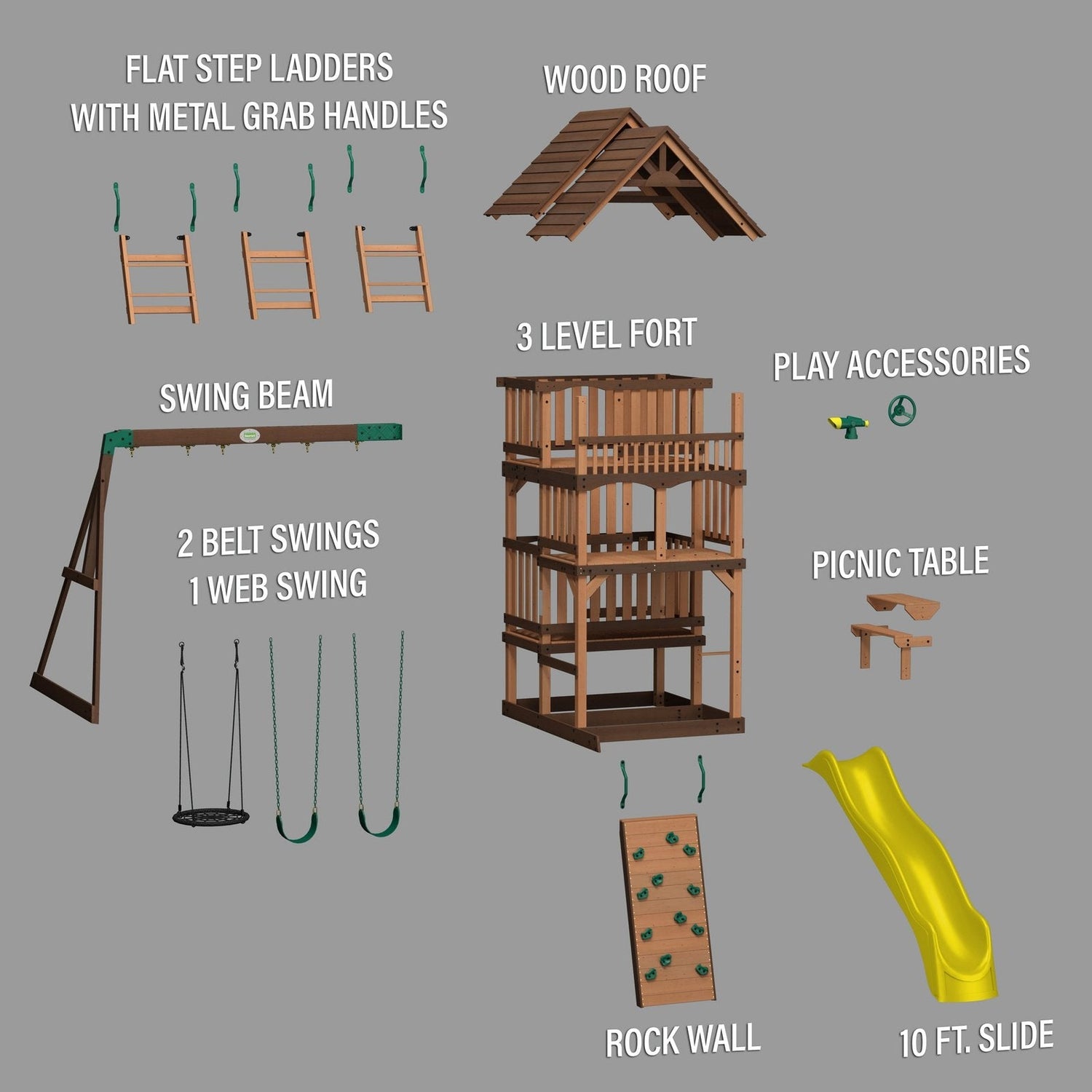 Highlander Swing Set