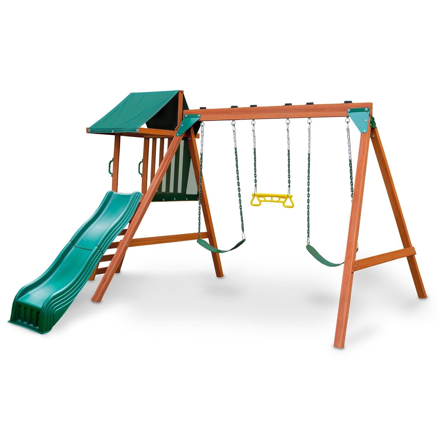 Basic Swing Set with Slide