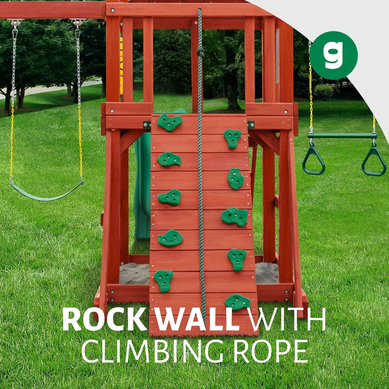 Five Star II Space Saver Swing Set for Kids