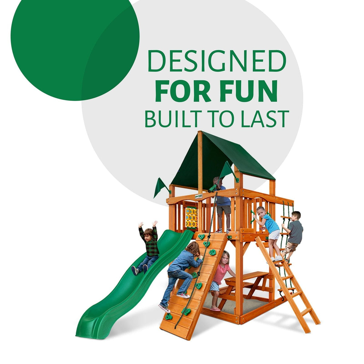 Chateau Tower Swing Set
