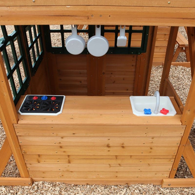 Paramount Wooden Swing Set / Playset