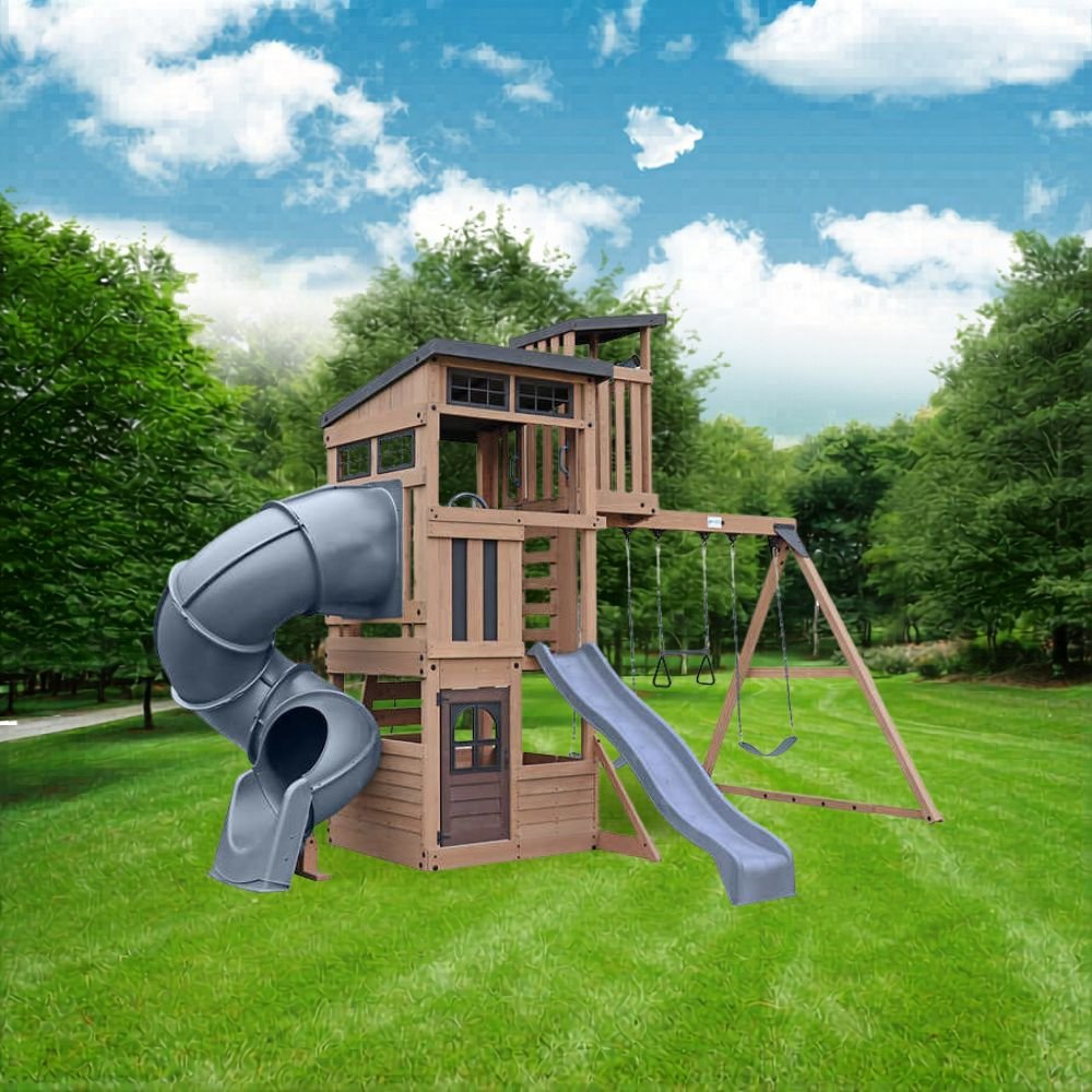 Skyline Lookout Wooden Outdoor Playset