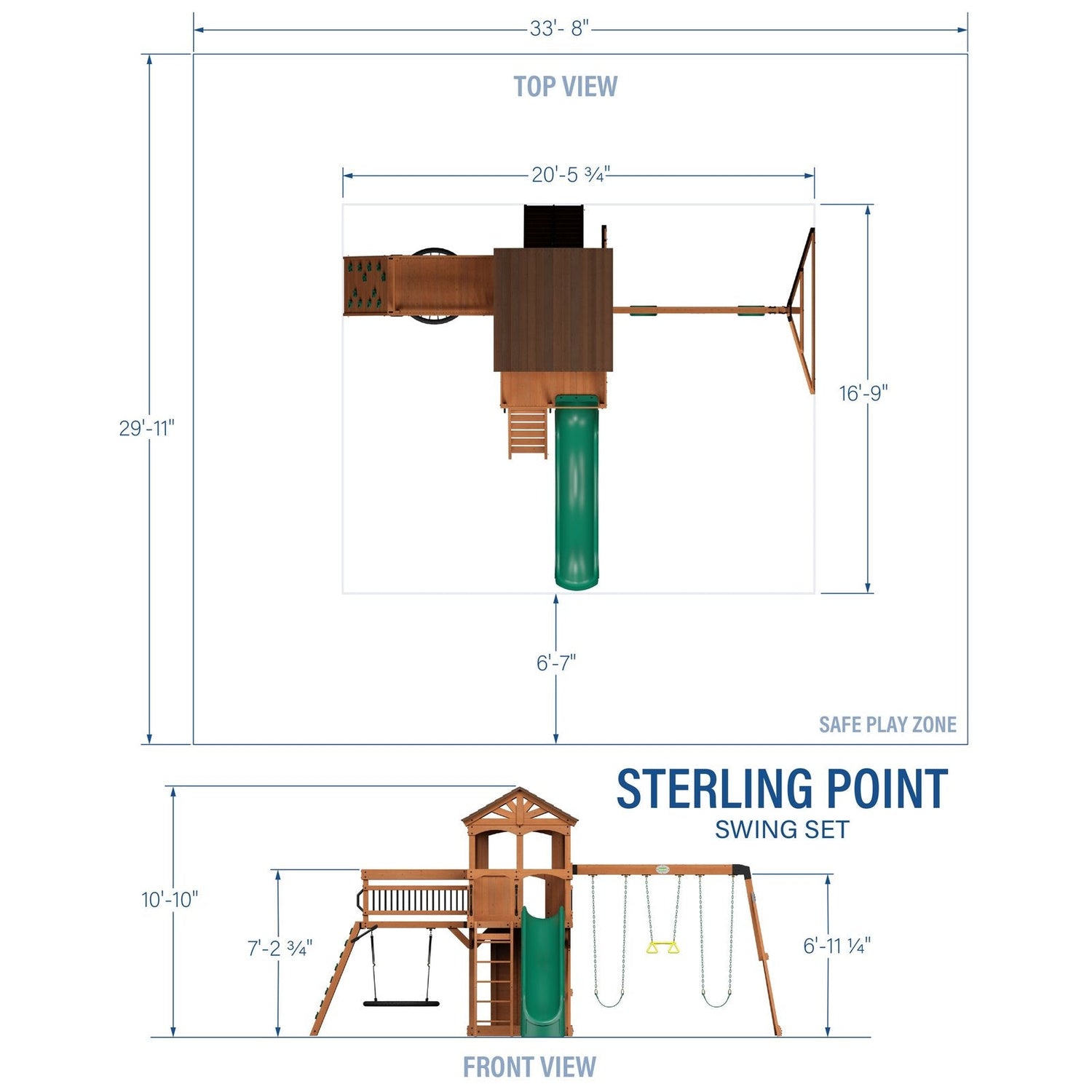 Sterling Point Swing Set