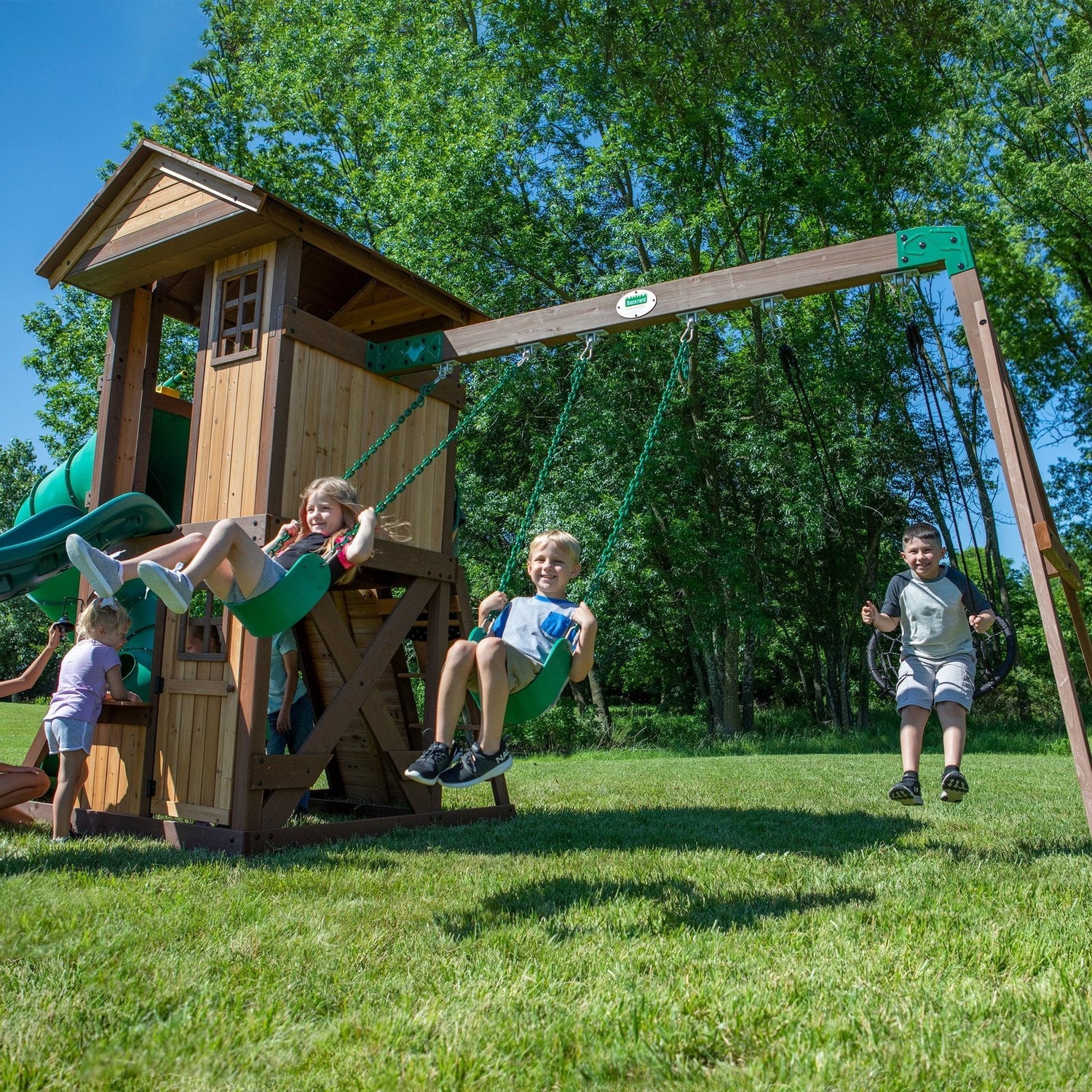 Tacoma Falls Swing Set