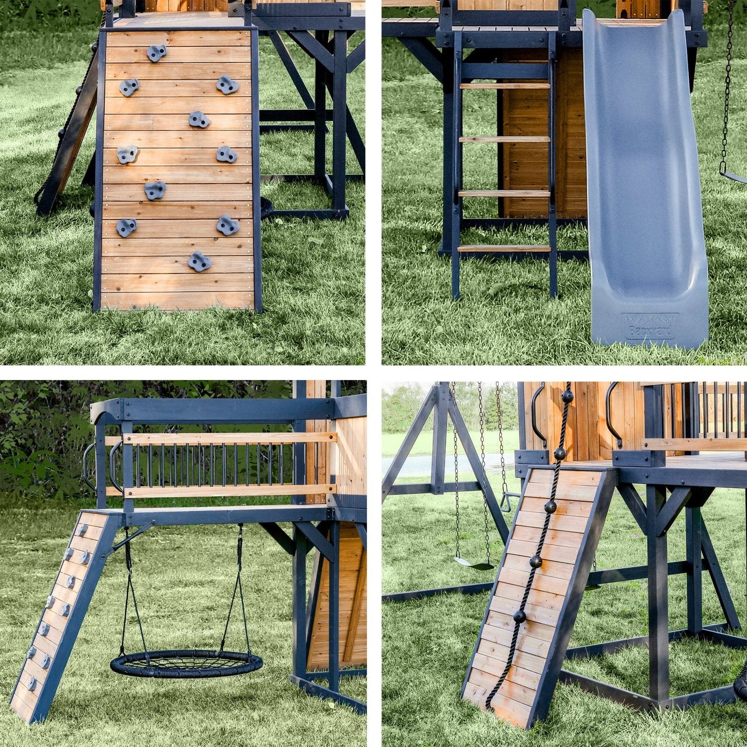 Timber Crossing Swing Set