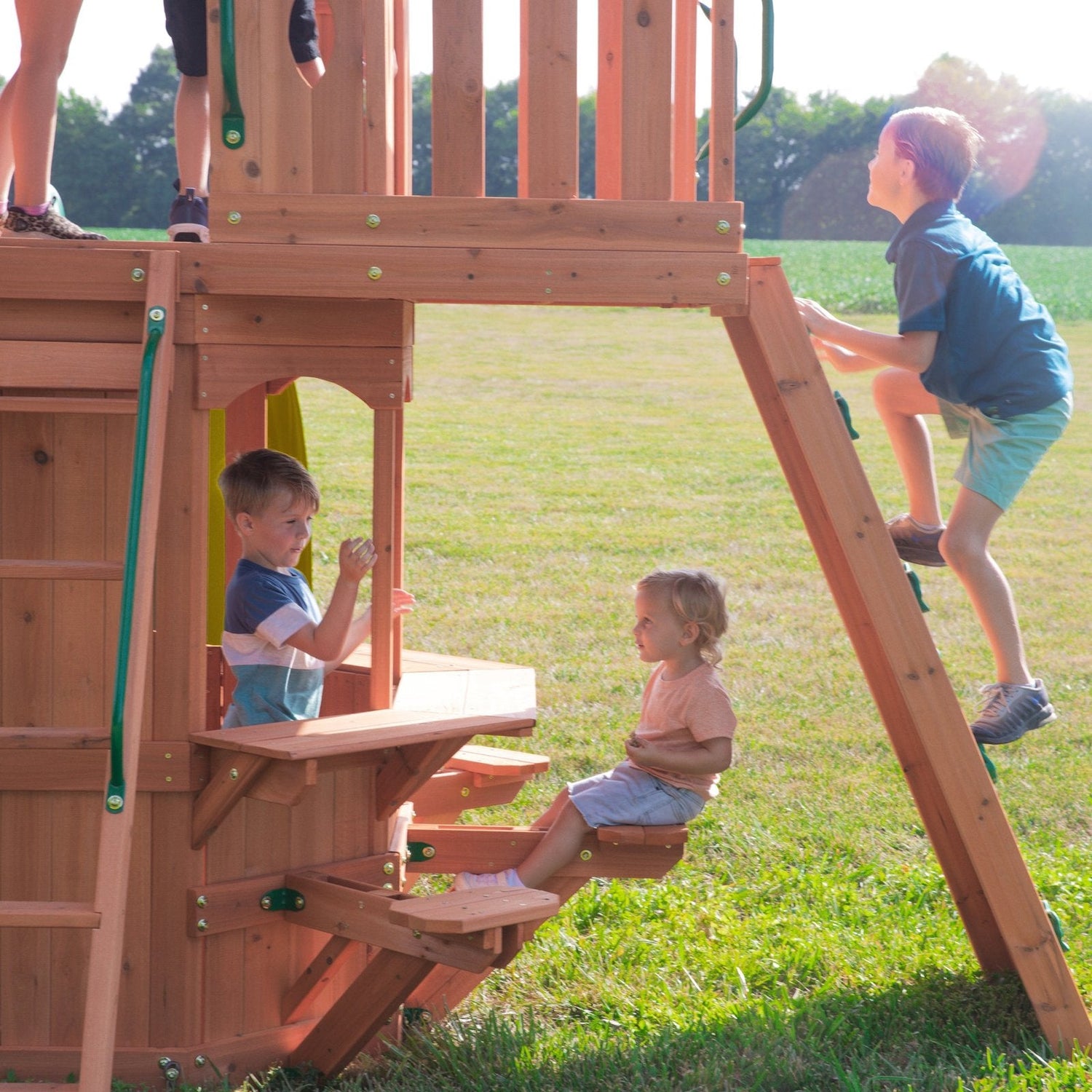 Woodland Swing Set