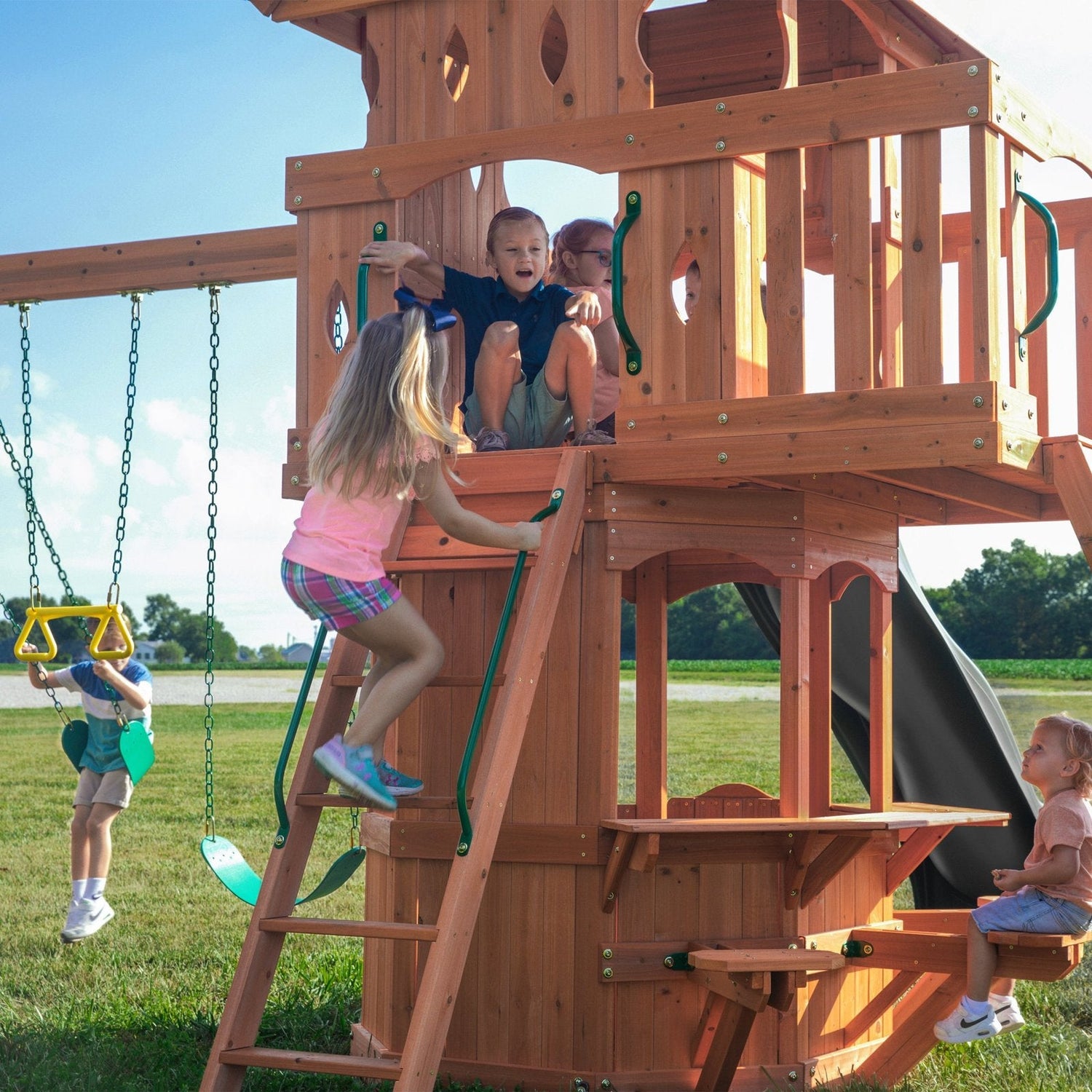 Woodland Swing Set