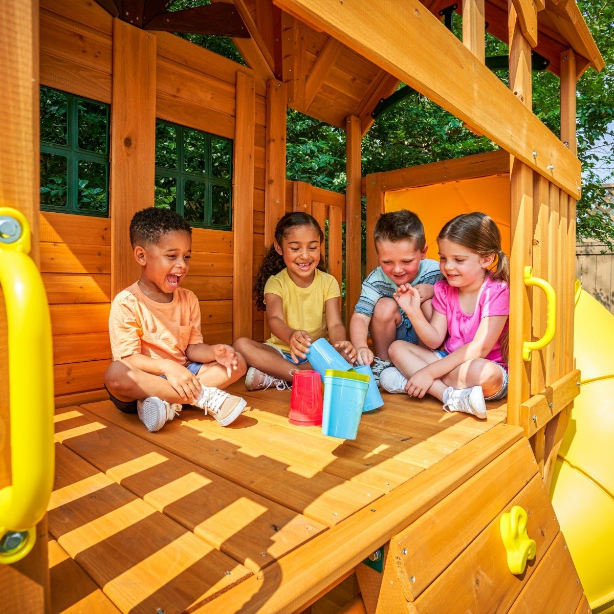 Boulder Station Swing Set – Installation Available