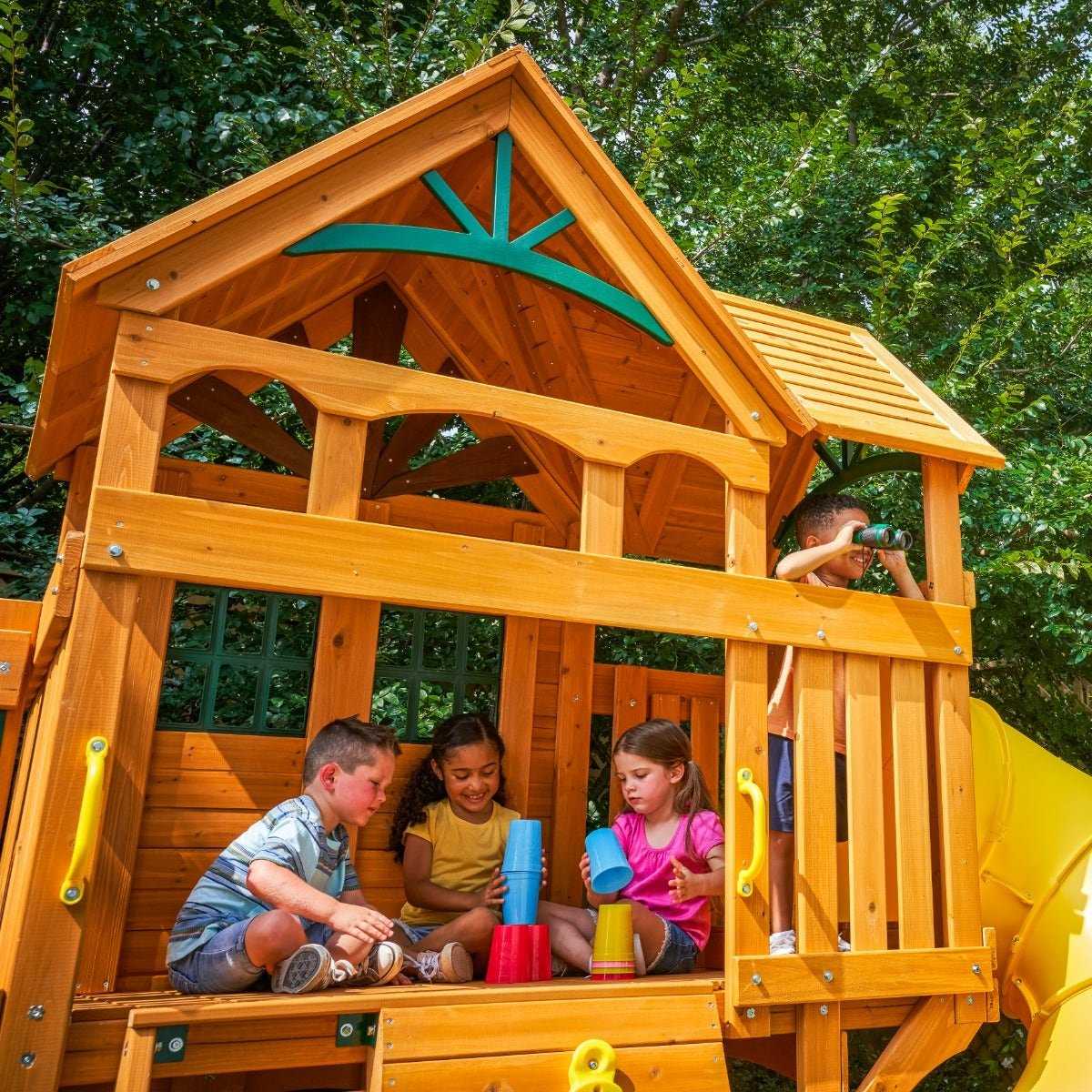 Boulder Station Swing Set – Installation Available