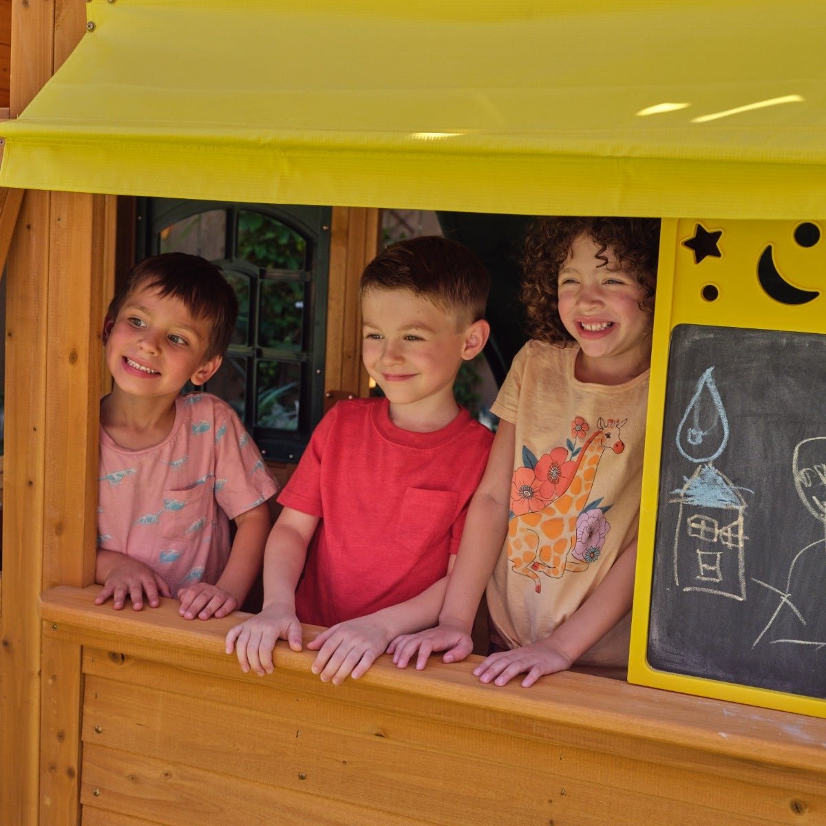 Bear Cave Lodge Swing Set – Installation Available