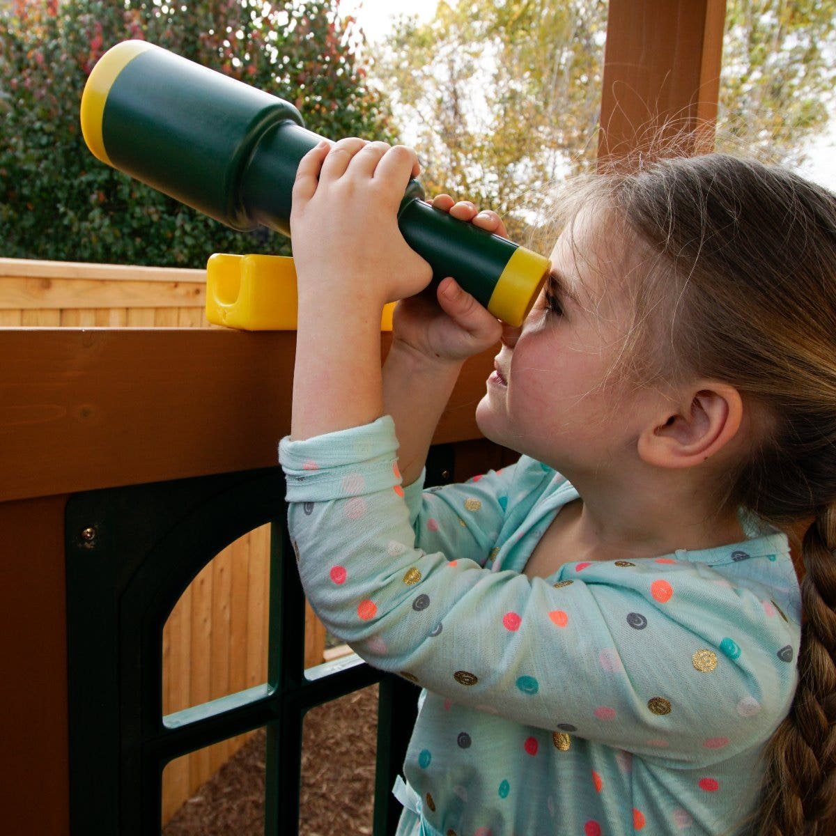 Bear Cave Lodge Swing Set – Installation Available