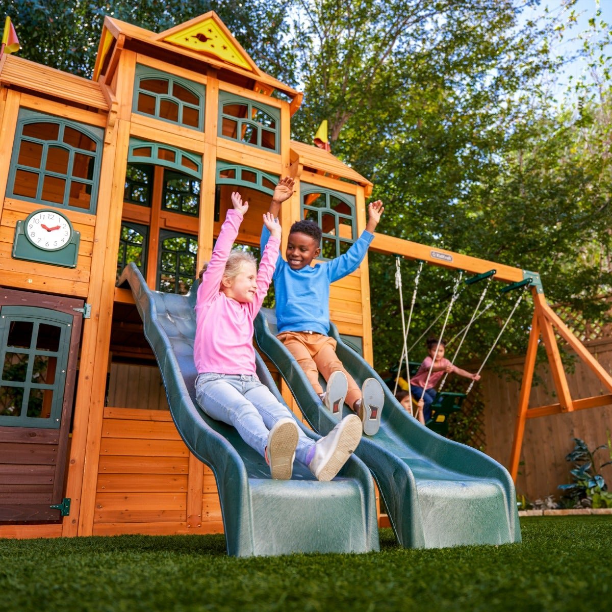 Falcon Ridge Swing Set – Installation Available