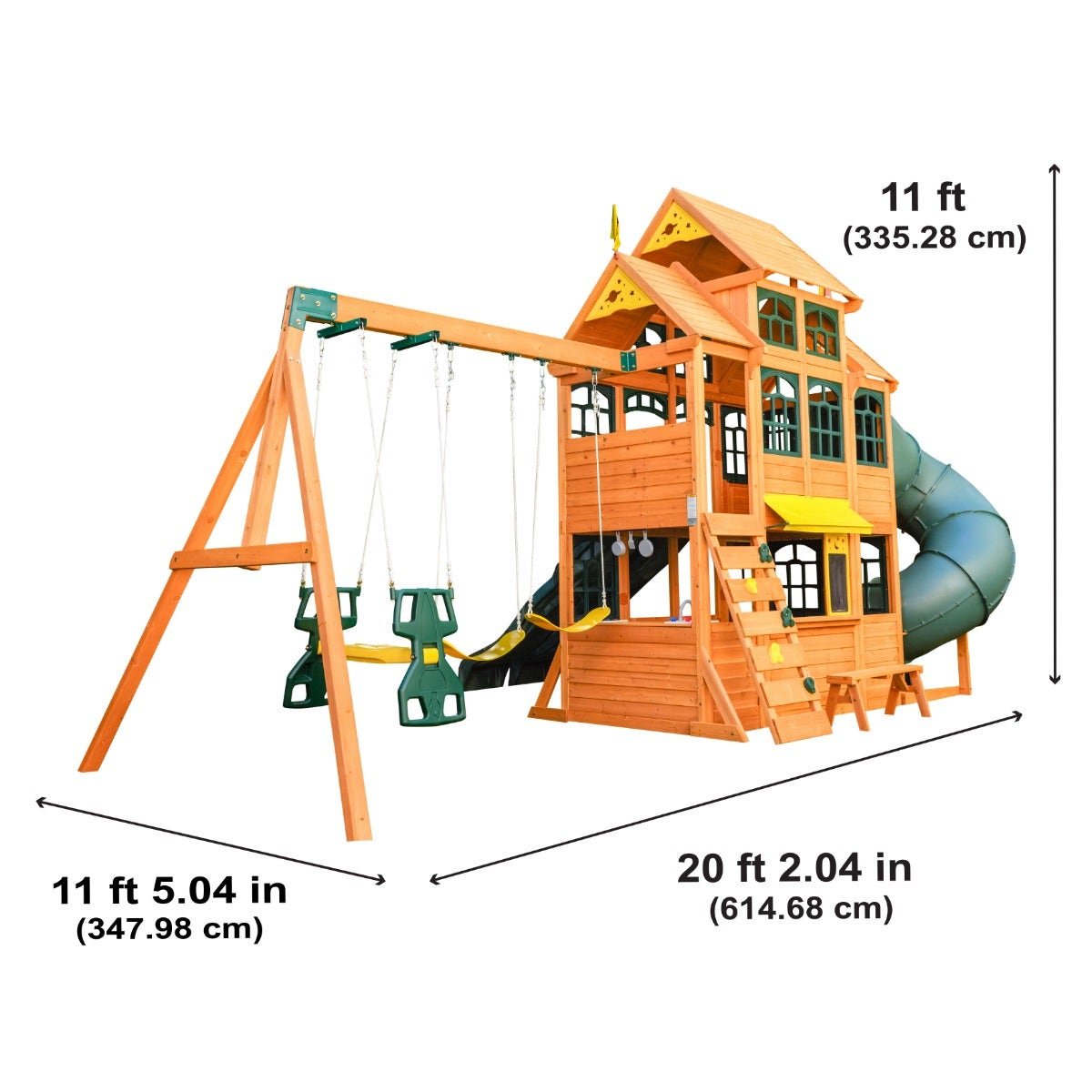 Falcon Ridge Swing Set – Installation Available