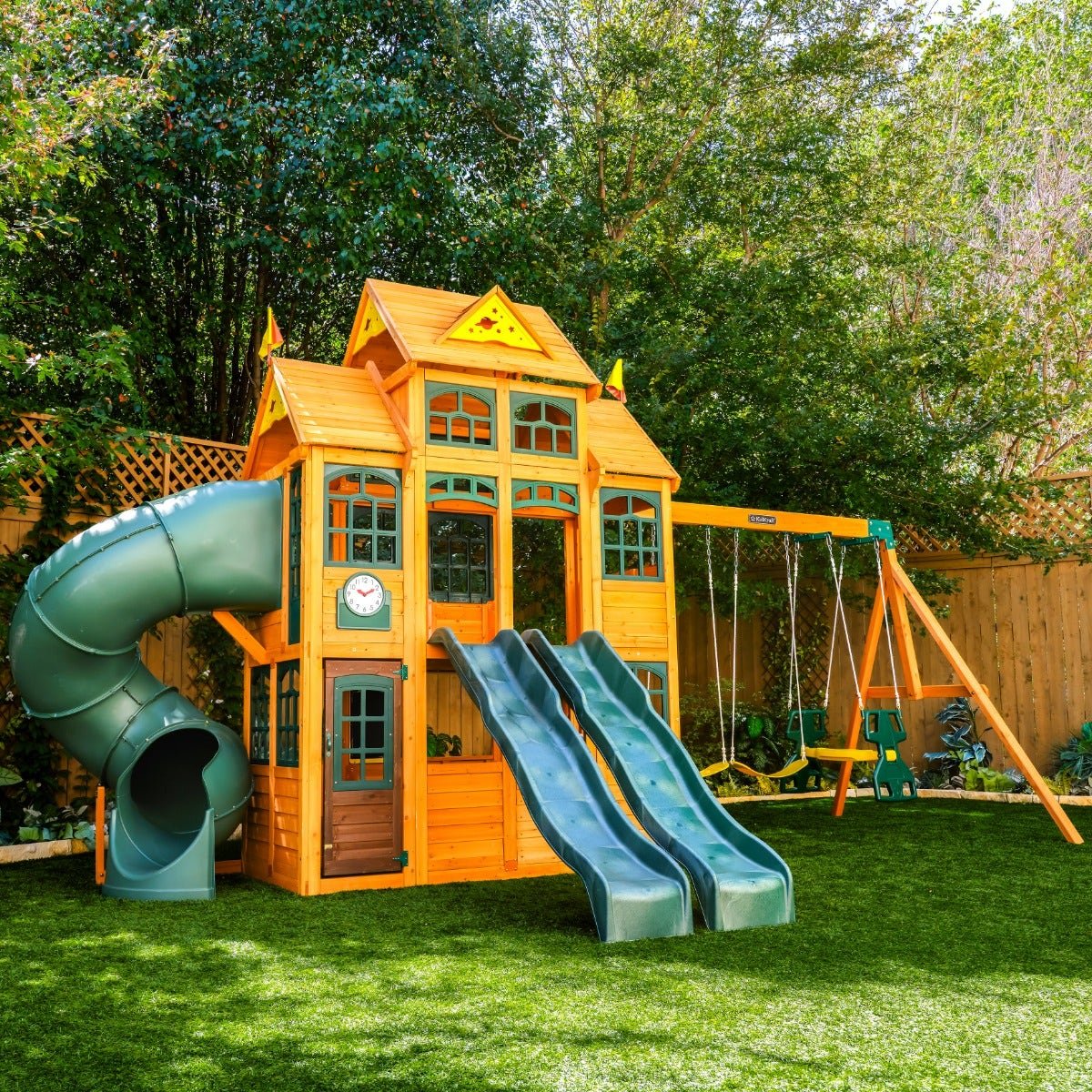 Falcon Ridge Swing Set – Installation Available