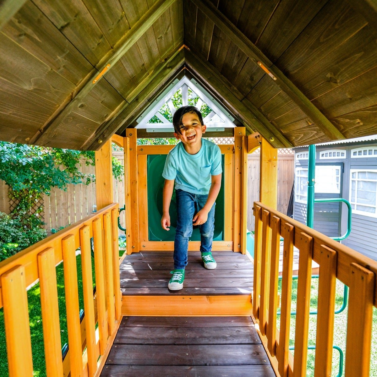 Adventure Bend Swing Set – Installation Available