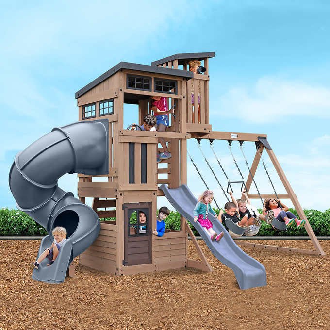 Skyline Lookout Wooden Outdoor Playset