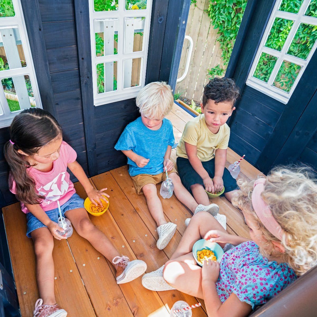 Cozy Escape Playhouse – Navy – Installation Available