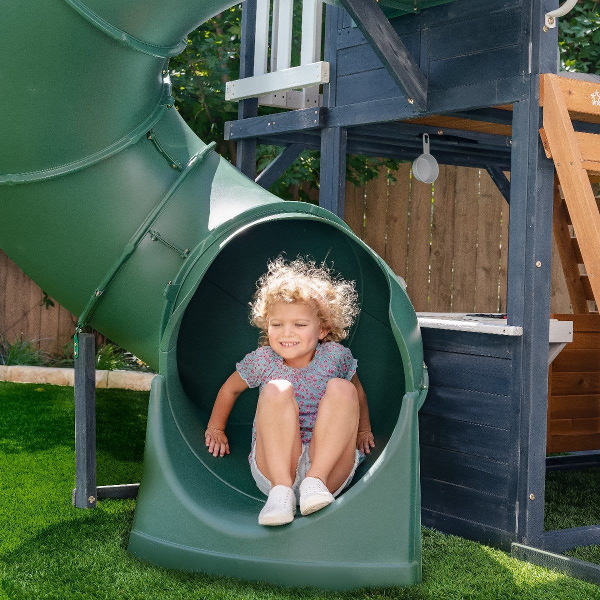 Cozy Escape Playhouse – Navy – Installation Available